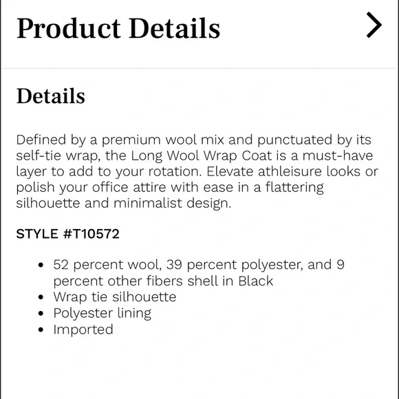 Cole Haan Women’s Wool Wrap Coat - Picture 11 of 13